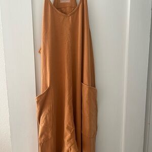 FP Movement by Free People Tan Jumpsuit